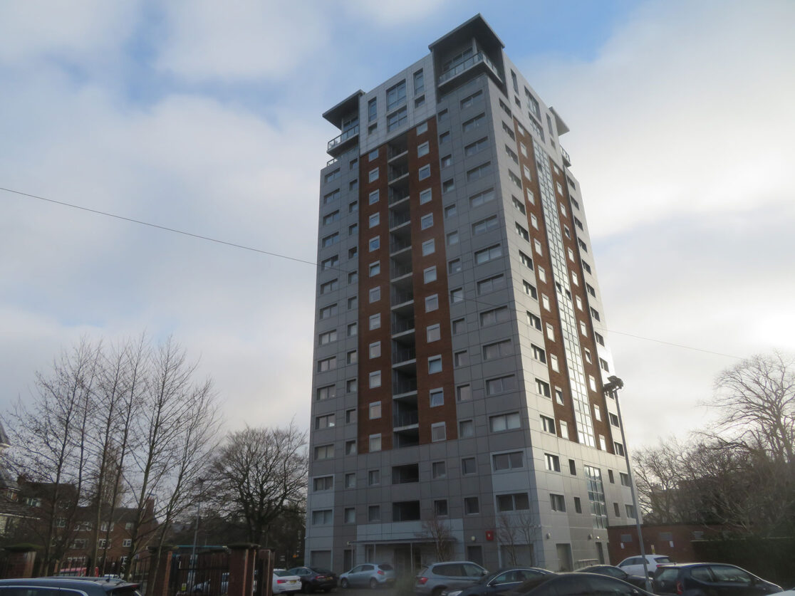 High rise building